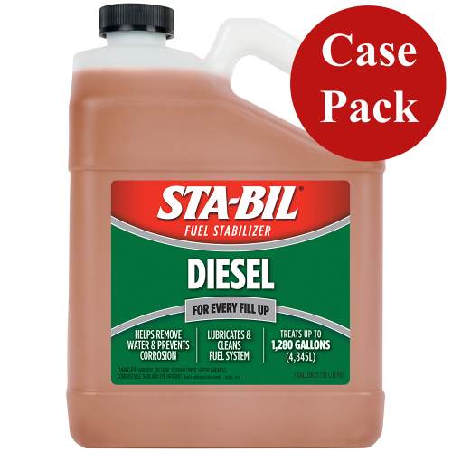 STA-BIL - STA-BIL Diesel Formula Fuel Stabilizer &amp; Performance Improver - 1 Gallon *Case of 4*