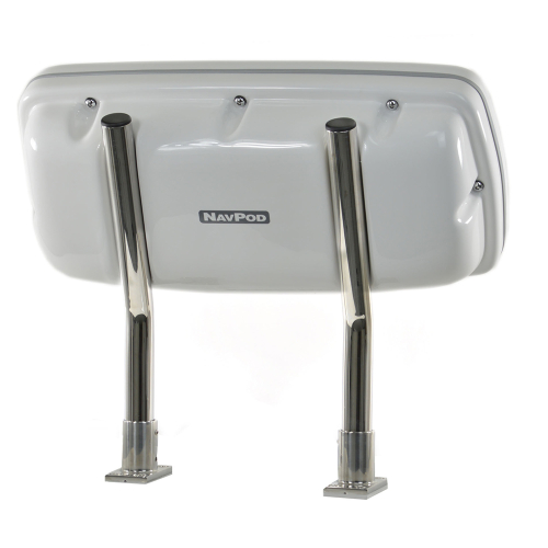 NavPod - NavPod SystemPod Pre-Cut f/Simrad NSS12 evo3/B&amp;G Zeus3 12 &amp; 2 Instruments (Simrad IS42/B&amp;G Triton&sup2;/AP44 Square Hole) f/9.5&Prime; Wide Guard
