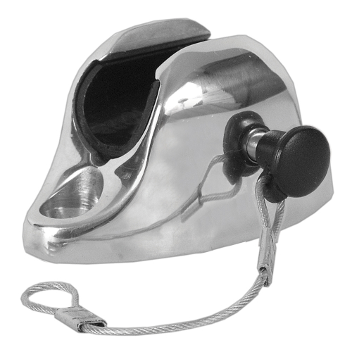 TACO Marine - TACO Flat Deck Hinge w/Pin &amp; Lanyard - 7/8"-1-1/4"