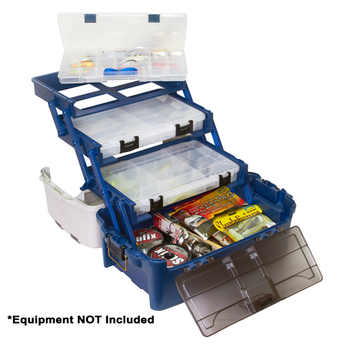 Plano - Plano Hybrid Hip 3-Stowaway&reg; Tackle Box 3700 - Blue