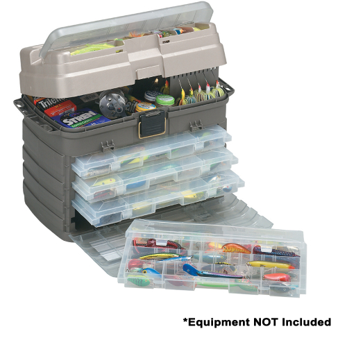 Plano - Plano Guide Series&trade; Original Stowaway&reg; Rack System 3700 - Graphite/Sandstone