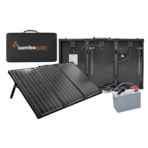 Samlex America - Samlex Portable Solar Charging Kit - 135W