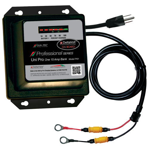 Dual Pro - Dual Pro Professional Series Battery Charger - 15A - 1-Bank - 12V