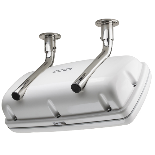 NavPod - NavPod SystemPod Pre-Cut f/Simrad NSS9 evo&sup3; &amp; B&amp;G Zeus&sup3; 9 &amp; 1 Instrument - 3.6" Hole f/9.5" Wide Guard