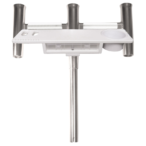 TACO Marine - TACO Deluxe Trident Rod Holder Cluster Straight w/Tool Caddy