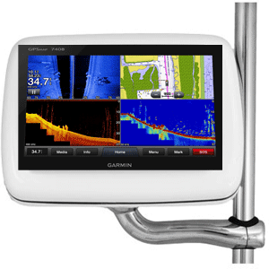 NavPod - NavPod RMX4800-20 RailMount Pre-Cut f/Garmin GPSMAP&reg; 7408 / 7408xsv / 7608 / 7608sxv