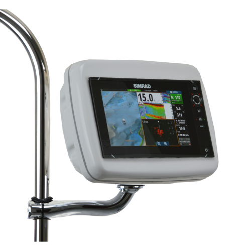 NavPod - NavPod RMX4808 RailMount Pre-Cut f/Simrad NSS8/B&G Zeus T8