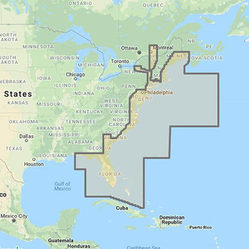 Furuno - Furuno MM3-FNA-022 C-MAP Fishing Chart US East Coast &amp; Bahamas *Needs System ID# To Process