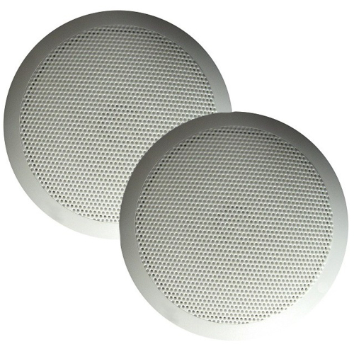 Majestic Global USA - Majestic SPK50 Ultra Slim 5" Speakers 30W - White Pair
