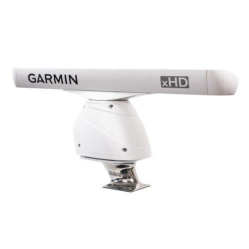 Seaview - Seaview 5" Stainless Steel Power Mount - 7" x 7" Base - f/Garmin/Raymarine 3G/4G Radar