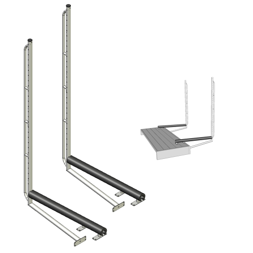 Magma - Magma Dock Mounted Over-The-Water Kayak/SUP Rack