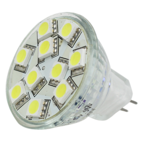 Lunasea Lighting - Lunasea MR11 10 LED Light Bulb - Cool White