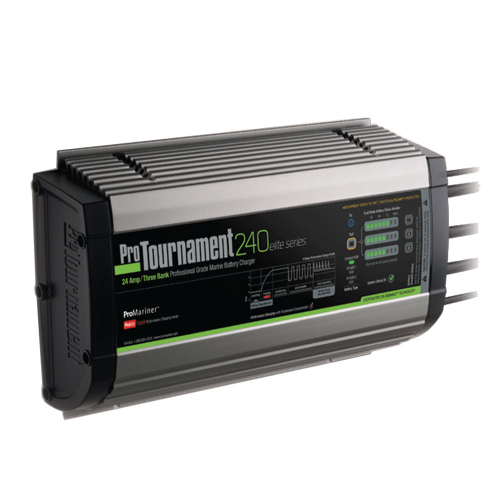 ProMariner - ProMariner ProTournament 240<i>elite</i> Triple Charger - 24 Amp, 3 Bank