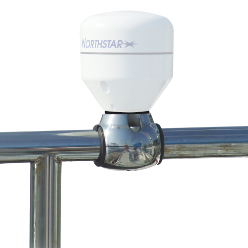 Edson Marine - Edson GPS Antenna Rail Mount - Stainless Steel f/1"-1.25" Rails & 1"-14 Threads