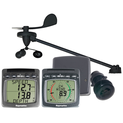 Raymarine - Raymarine Wireless Wind, Speed & Depth System w/Triducer
