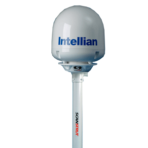 Scanstrut - Scanstrut Satcom Pole System 6.4' f/ Raymarine STV45 Intellian I4