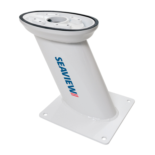 Seaview - Seaview 12" Modular Mount AFT Raked 10 x 10 Base Plate - f/Large Sat Domes - 18" Top Plate Required