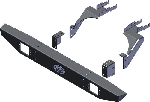 KFI Products - KFI Products Rear Double Tube Bumper - 102080