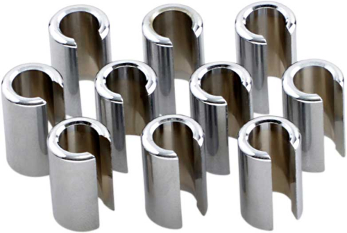K&L Supply - K&L Supply Non-Lead Compliant Spoke Wheel Weights -1/4oz. - Chrome - 32-7091