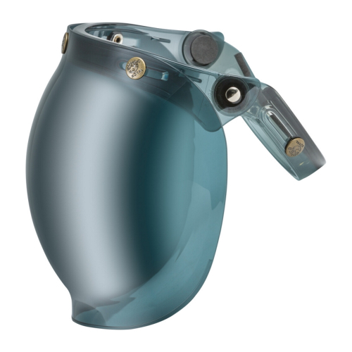 G-Max - G-Max Universal 3-Snap Flip-Up Bubble Shield - Dark Smoke - G002014