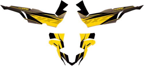 DCOR - DCOR Graphic Kit - Yellow/Black - 20-50-470