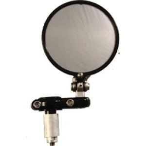 PSR - PSR Folding Bar End Mirror - Franco - Universal - Chrome - 00-00200-20