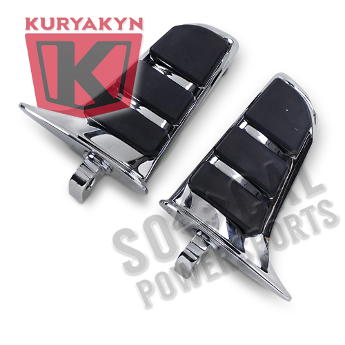 Kuryakyn - Kuryakyn ISO-SweptWing Footpegs - Male Mount - 4463