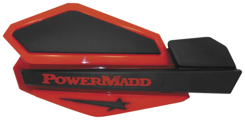 Powermadd - Powermadd Star Series Handguards - Honda Red/Black - 34207
