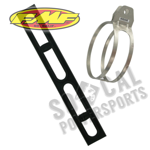 FMF Racing - FMF Racing Medium Strap Mount with Rubber Sleeves (1.25in. Tab) for Titanium 4 - 040188