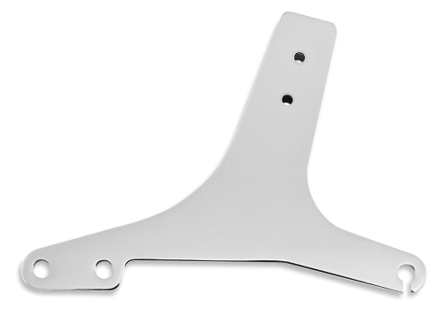 Khrome Werks - Khrome Werks Sissy Bar Sideplates - Chrome - 263606D