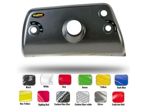 Maier Mfg - Maier Mfg Driver Side Dash Cover - Carbon Fiber Black - 19032-30