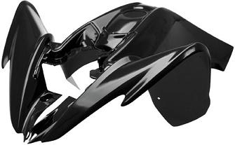 Maier Mfg - Maier Mfg Front Fender - Black Carbon Fiber - 19008-30