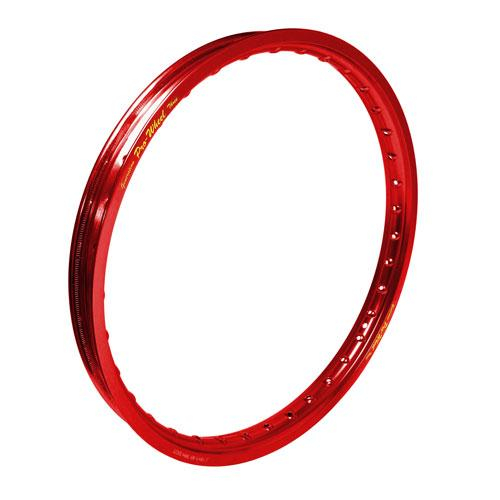 Pro-Wheel - Pro-Wheel Front Rim - 19x1.40 - Red - 19-0HKRD