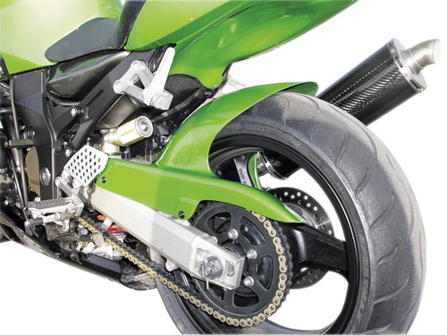 Hotbodies Racing - Hotbodies Racing Rear Tire Hugger - Green - 50801-1200