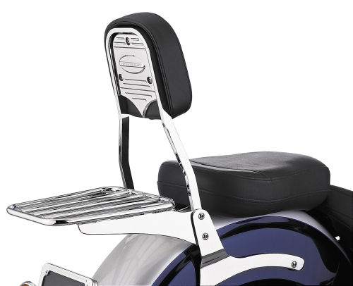 Cobra - Cobra Billet Back Rest Plate - Fluted - 02-5035