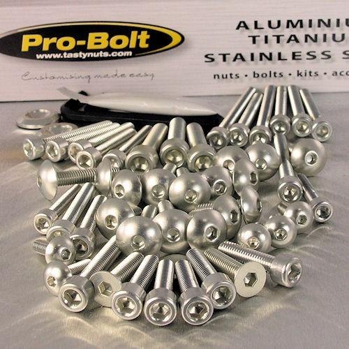 Pro Bolt - Pro Bolt 50-Piece Workshop Kit (Bolts, Nuts & Washers) - Silver - WSKIT50-S