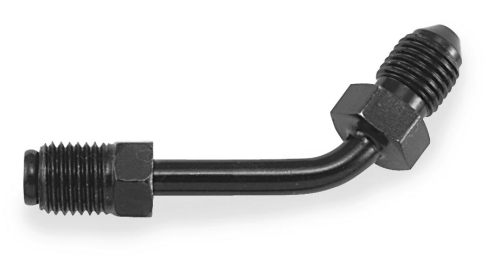 Goodridge - Goodridge Brake Fitting - 60deg. 3/8in. 24 I.F. Rear Calipers - Black - 660-03BK