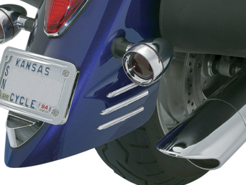 Kuryakyn - Kuryakyn Rear Fender Louvers - 9019