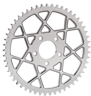 Lyndall Racing Brakes - Lyndall Racing Brakes TT Tracker Sprocket - 54T - Chrome - 154-751