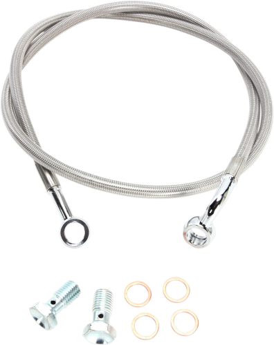 Parts Unlimited - Parts Unlimited Extended Length Brake Line - 35.25in. - 1741-5078