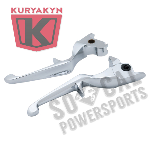Kuryakyn - Kuryakyn Trigger Levers - Chrome - 1843
