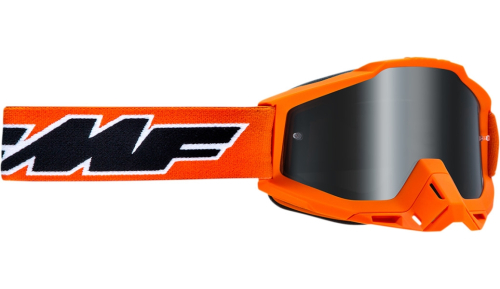 FMF Racing - FMF Racing PowerBomb Sand Rocket Goggles - F-50201-102-05 - Orange/Black / Smoke Lens - OSFM