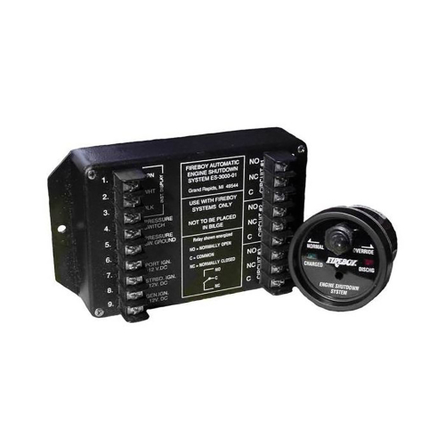 Fireboy-Xintex - Xintex 8 Circuit Engine Shutdown w/Time Delay - Round Display