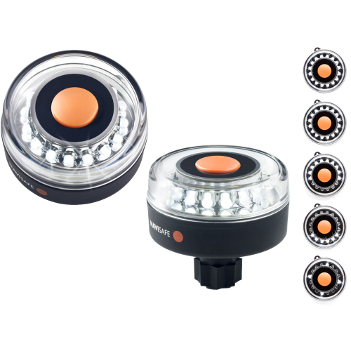Navisafe - Navisafe Navilight All-White 5 Mode 360&deg; 2NM w/RAILBLAZA Base