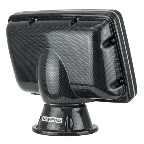 NavPod - NavPod PP4400 PowerPod Uncut (Usable Face = 8.75"W x 6"H) (22.2cm W x 15.2cm H) - Carbon Black