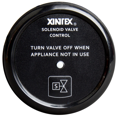 Fireboy-Xintex - Xintex Propane Control & Solenoid Valve w/Black Bezel Display