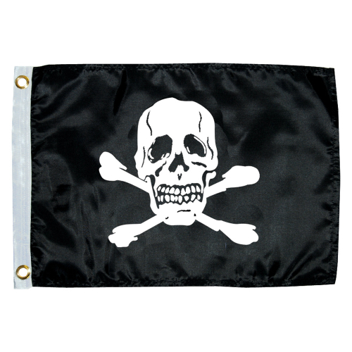 Taylor Made - Taylor Made 12" x 18" Jolly Roger Novelty Flag