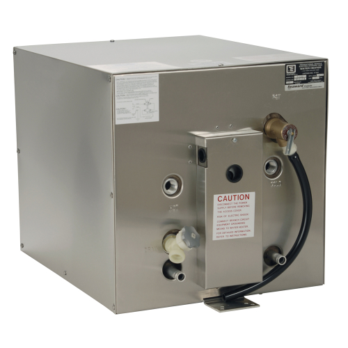 Whale Marine - Whale Seaward 11 Gallon Hot Water Heater w/Front Heat Exchanger - Stainless Steel - 120V - 1500W