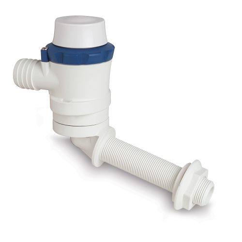 Shurflo by Pentair - Shurflo by Pentair PIRANHA&trade; Angled Port Aerator 1100 Livewell Pump - 12 VDC, 1100 GPH