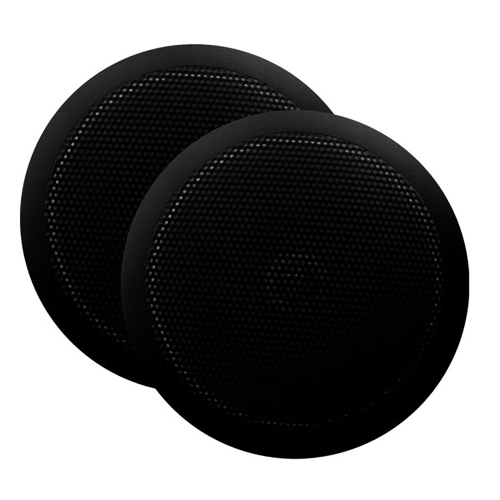 Majestic Global USA - Majestic Ultra Slim 6" Marine Speaker - 30W - Pair - Black